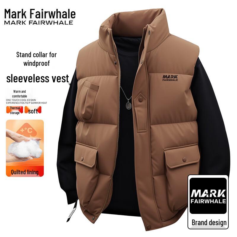 Mark Fairwhale Men's Fleece-Lined Windproof Outdoor Vest