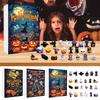 Horror Statue Countdown Calendar 24 Days Holiday Countdown Small Creepy Resin Figurines For Shelf Fireplace Desktop Home TV