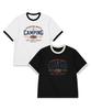 BEMIGHTY Vintage Drawing Oversized Ringer Short Sleeve T-Shirt