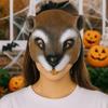 3D Halloween Eichhörnchen Maske Realistisch Lustig Tier Halbgesichtsmaske Atmungsaktiv Kreativität Maskerade Party Maske