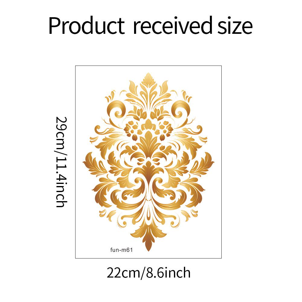 Patterned Toilet with Bathroom Bathroom Beautification Wall Sticker