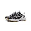 Li Ning Kids Sports Lifestyle Series Comfortable Fashion Durable Low-Top Casual Shoes Kids Sneaker Black White YKCU244-3