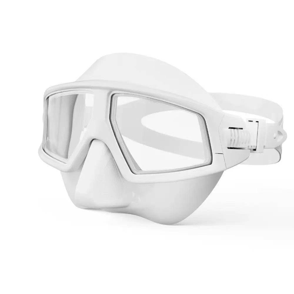 Free Diving Anti-fog Waterproof Diving Goggles Silicone Snorkeling Mask