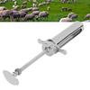 Metal Veterinary Syringe Safe Accurate Scale Animal Syringe for   Chicken Sheep Cow