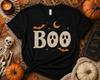 Vintage Spooky Ghost BOO Halloween Shirt, Retro Graphic Tee