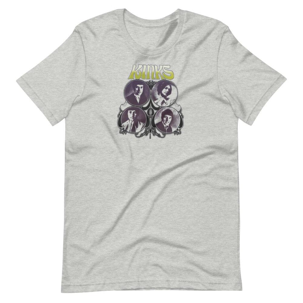 

THE KINKS Gray Fan Art Graphic Tee Shirt Unisex t-shirt XL