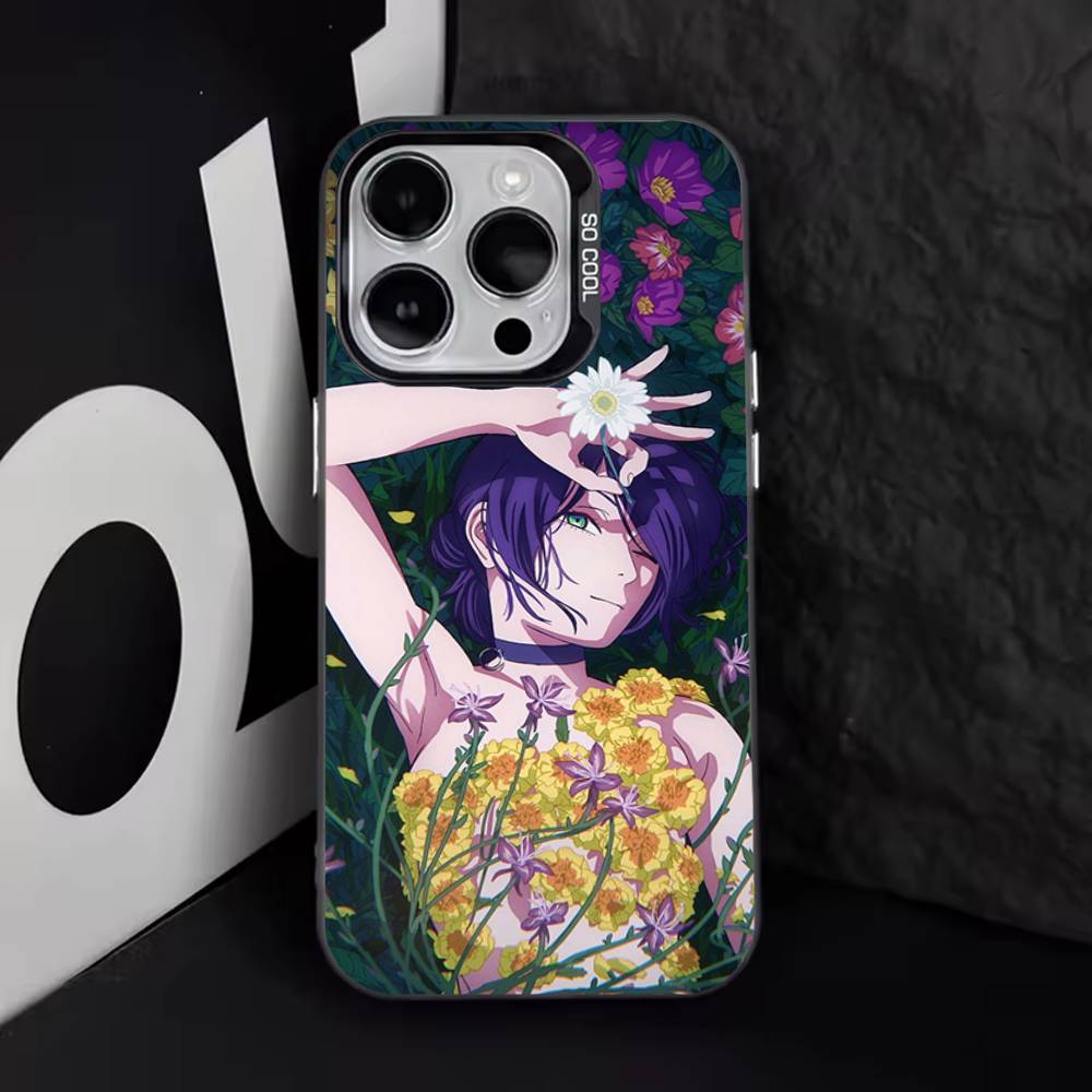 Coque de téléphone C-Chainsaw Man R-Reze Pour iPhone 16,15,14,13,12,11,8,7,Pro,Max,Plus,Mini,XS,SE Anti Chute Noir Mat Rigide