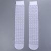 Love Heart Glass Filament Women Stockings Long Tube Hosiery Lolita Calf Socks Korean Style