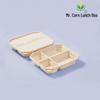 Mr. Corn Biodegradable 4-Compartment Takeaway Box