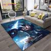 Alfombra Retro 3D Gamer de StarCraft para Hogar Sala de Estar Dormitorio Sofá Felpudo Decoración, Alfombra para Zona de Juegos Infantil Alfombrilla Antideslizante para Suelo