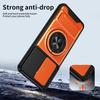 For Xiaomi Redmi A5 NFC (EU) (173.45mm) Magnetic Case Ring Holder Foldable Kickstand TPU PC Phone Cover with Camera Lens Slider