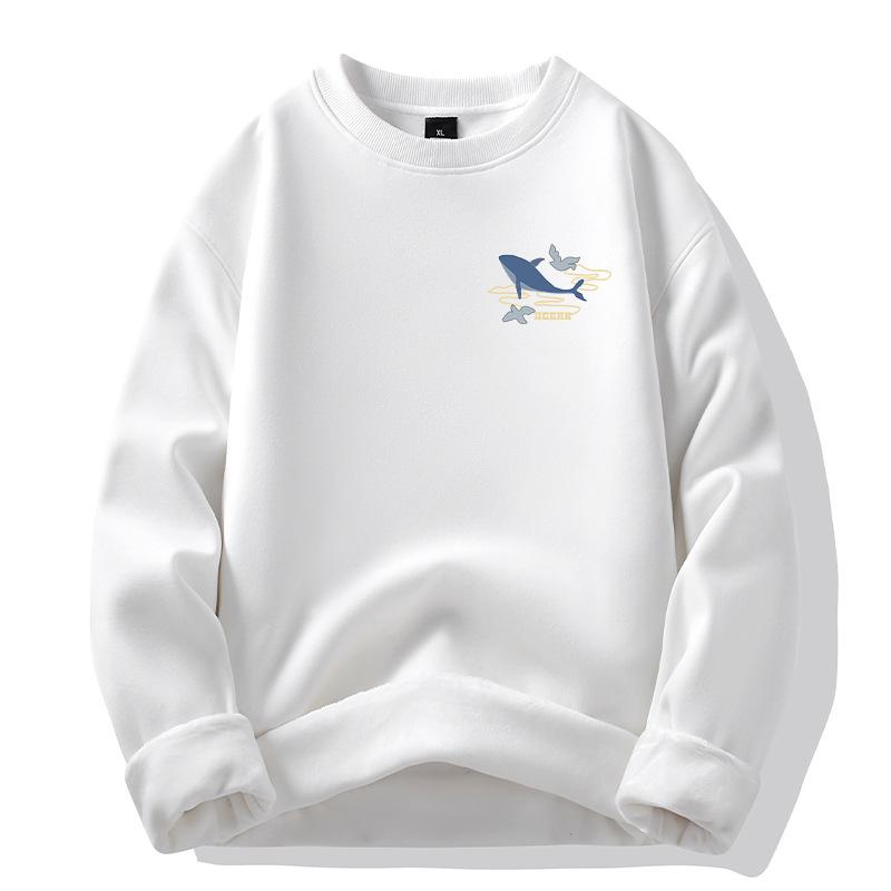 Modischer Kapuzenpullover für Herren, lockeres, warmes Sweatshirt, trendiges Freizeitoberteil