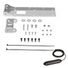 000-10874-001 Transducer Transom Mounting Bracket Compatible for LSS-2 Boats Yacht Marine Fishing Shockproof Accessories