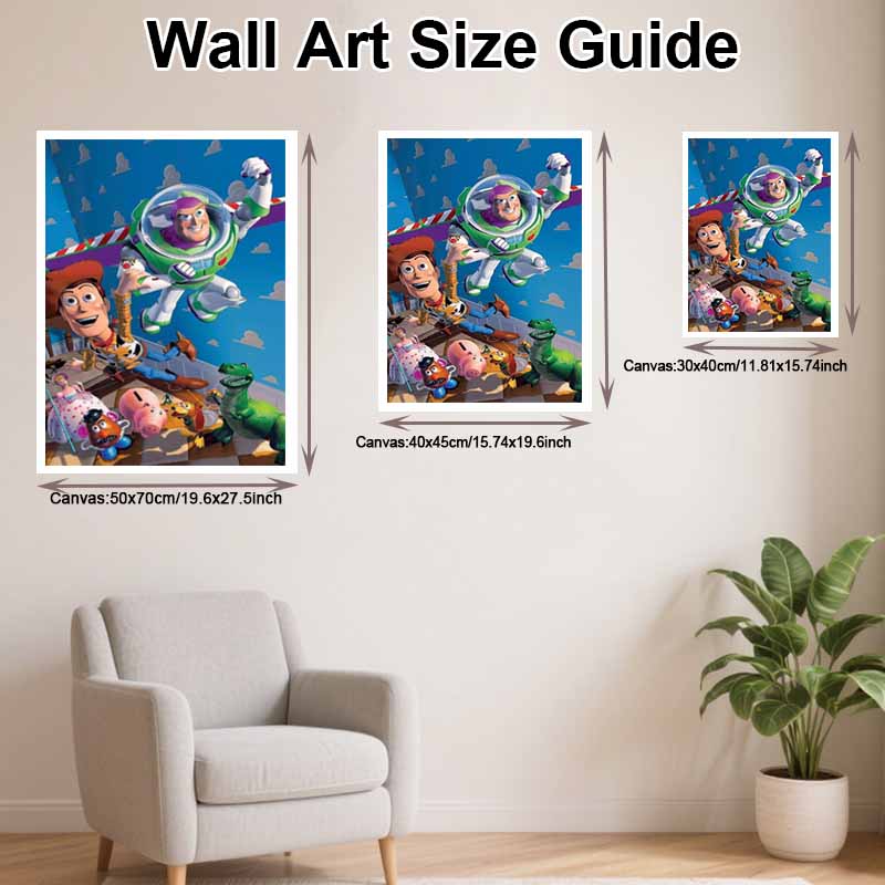 Disney Diamond Painting 5D Handmade DIY Toy Story Diamond Stickers Home Room Decorations Gifts for Friends