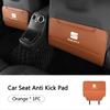 Leder Autositz Rückseite Schutzmatte Anti-Tritt-Schutz Anti-Schmutz-Pads für Seat Leon FR FR+ Cupra Ibiza Altea Racing Alhambra Arona