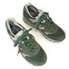 England M577 GGO Suede Leather Sneakers Green 27.0