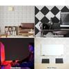 12Pieces Acoustics Foam Wall Tiles Soundproof Foam Panel Polyester Wall Panels for Quiet Study Spaces and Libraries