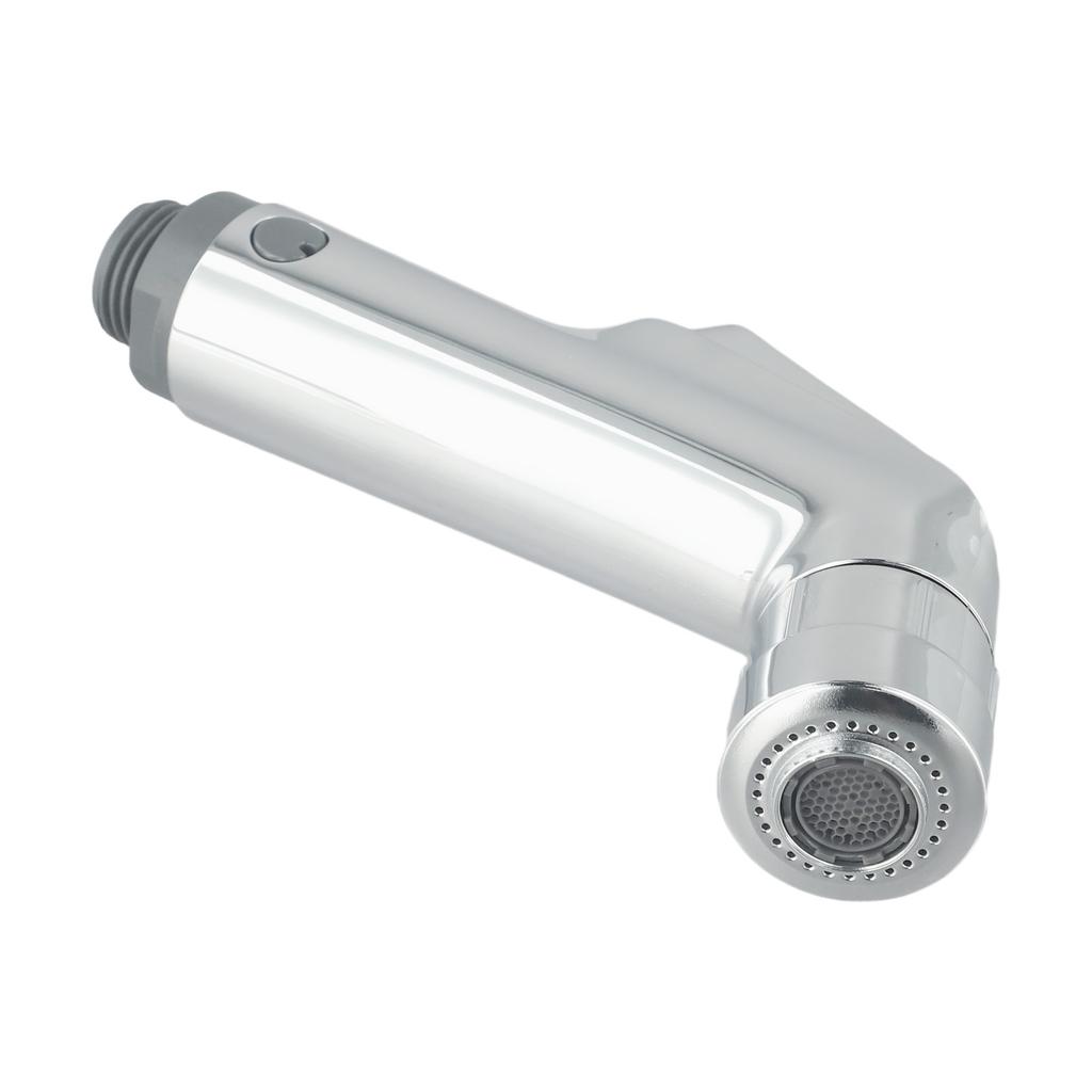 Bathroom Cleaning Chrome Bidet Sprayer Ergonomic Design Bidet Faucet Tools Ergonomic Nozzle High-Density ABS Long-Lasting Use