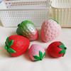Strawberry Squishy Fidget Toy Stress Relieving Strawberry Squeeze Simulation Mango Banana Slow Rebound Stress Relief Toy Gifts