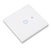 Wireless Light Switch Tempered Glass Panel Smart Touch Wall Switch 433MHz with Receiver