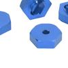 4PCS Wheel Hex Hub Adapter Aluminum Alloy Wheel Hex Coupler for   LaTrax Teton 1Celsius18 RC Truck