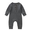 Automne nouveau-né bébé garçons filles barboteuse combishort salopette coton à manches longues bébé combinaison nouveau-né vêtements