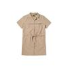 Timberland Short Sleeved Dress Women's Light Mud A6AEH-269