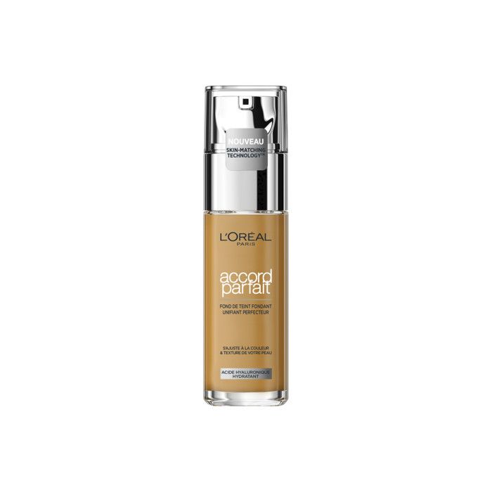 L'Oréal Paris Accord Parfait Fond de Teint Fluide 4.D Naturel Doré 30ml