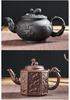 Large Yixing Zisha Handmade Ceramic Teapot for Kung Fu Tea
