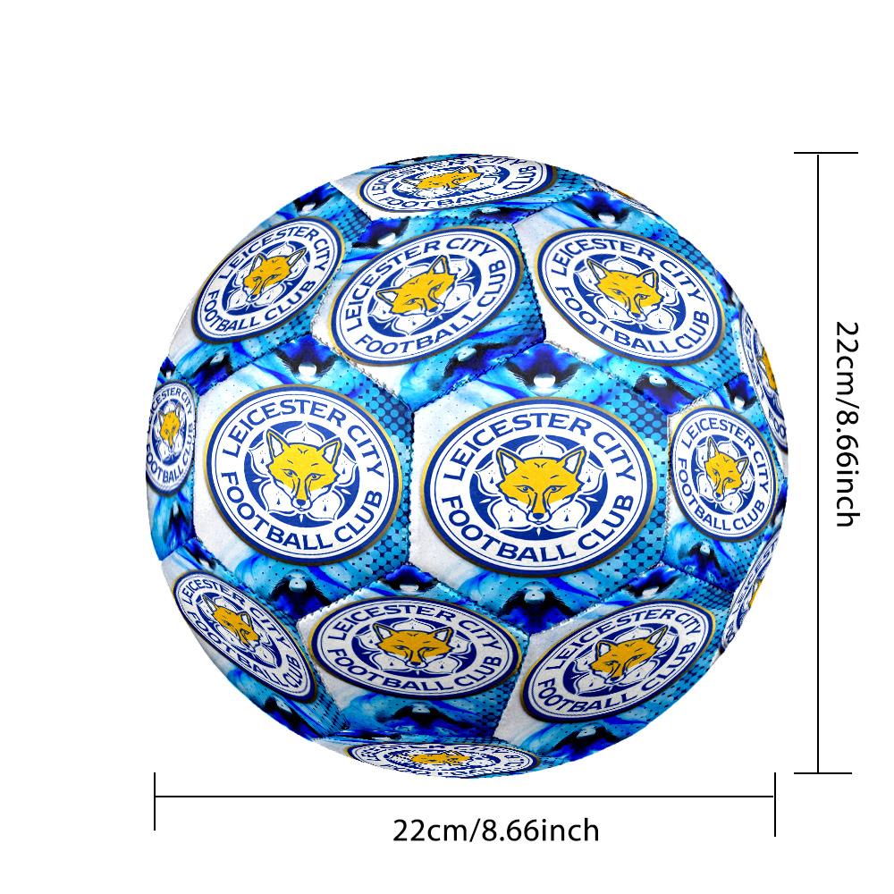 City Football Club Printed Size 5 Soccer Balls, High-Quality, Anti-Slip, Protective Football, A Unique Gift , Birthdays, Christmas Gifts