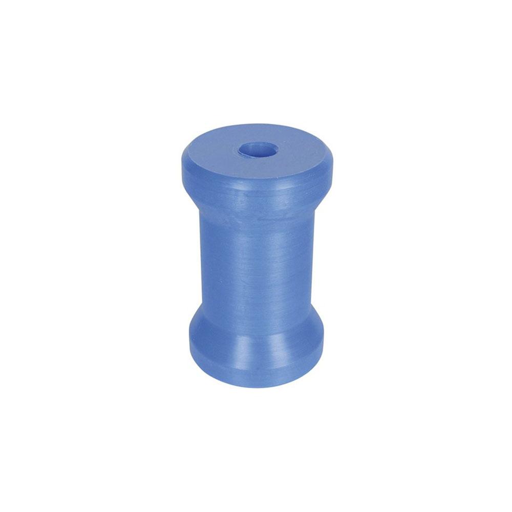 Rouleau de quille 114 mm avec alésage 17 mm (Bleu)