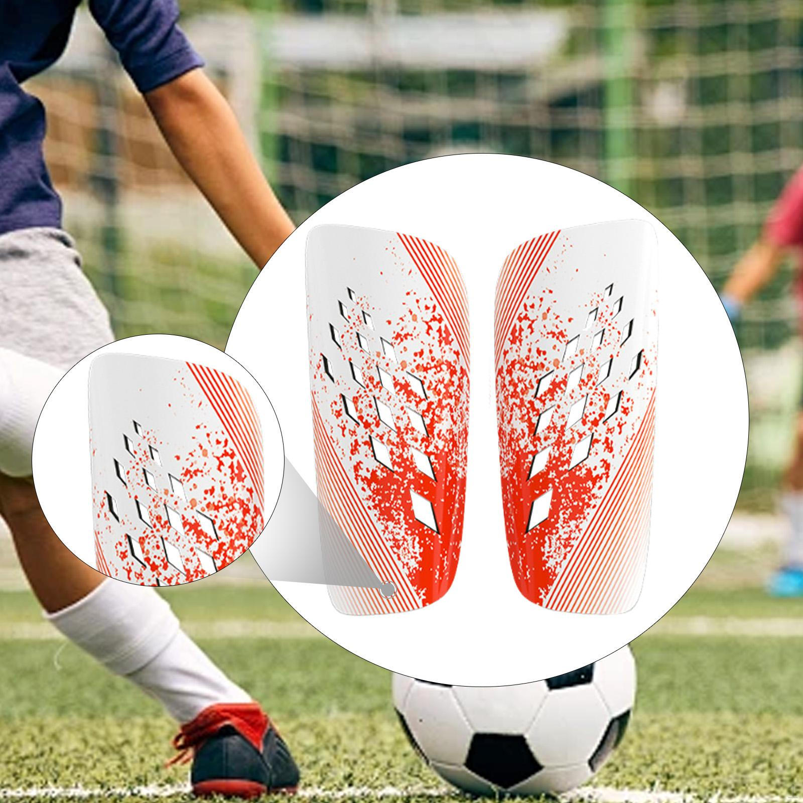 

1 Pair Soccer Shin Guards Lightweight Protectors Comfortable Training Leg Protection for Sports