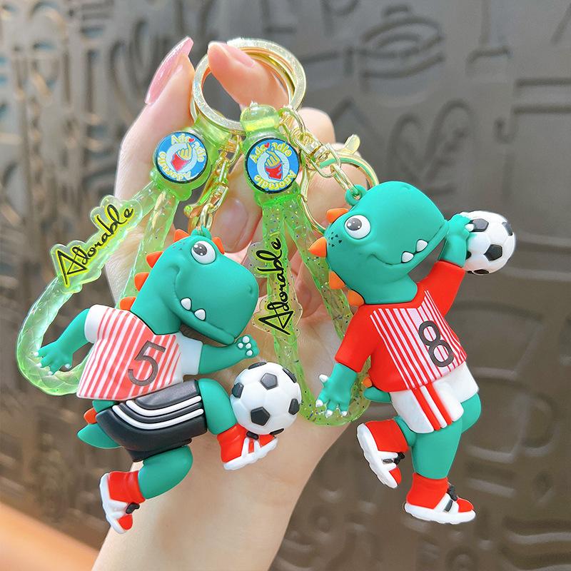 

Брелок для футболу з динозавром D