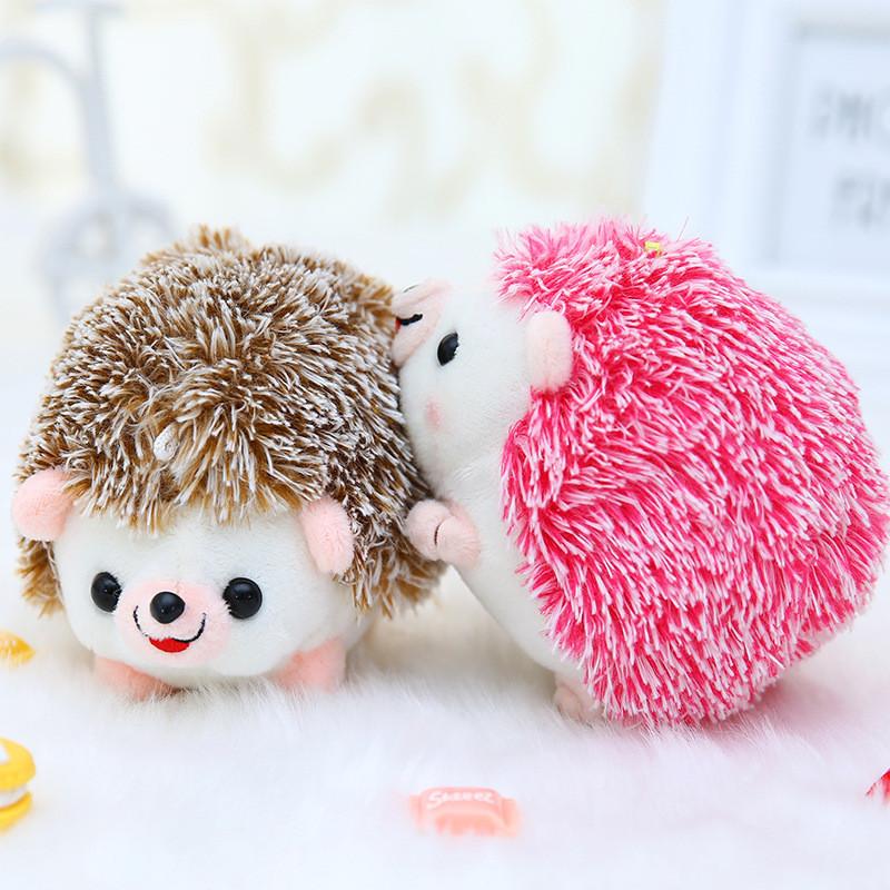 Adorable Hedgehog Plush Keychain Toy Soft Animal Pendant For Kids And Adults