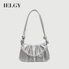 Spring Summer Fashion Chain Messenger Bag Ladies Pleated Cloud Bag