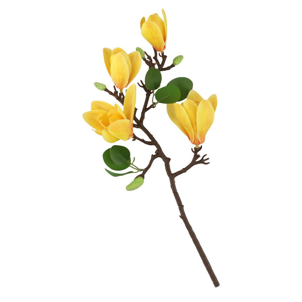 New Practical Artificial Flower Magnolia Orchid For Wedding Decorative Magnolia Denudata Simulation Real Touch