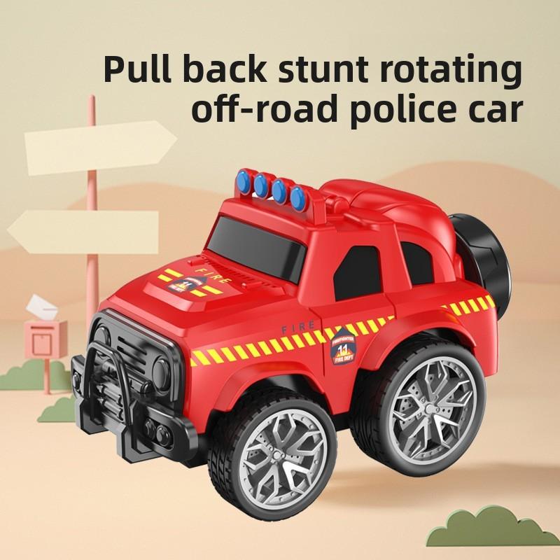 

Kids Toy Car With Spinoff Stunt Features For Home Play And Gift красный