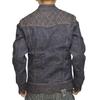 Kojima Jeans 13oz Denim Stretch Single Breasted Rider American Biker RNB-5047 Jacket, Casual, Motorcycle, Style, Men's (XXL)