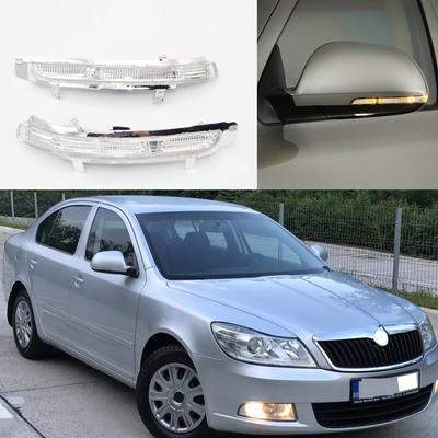 LED Mirror Light For Skoda Octavia A5 A6 2009 2010 2011 2012 2013 Car-Stying Rear Mirror LED Turn Signal Indicator Light