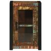 Bathroom Cabinet with Shelf Brown Solid Upcycled Wood