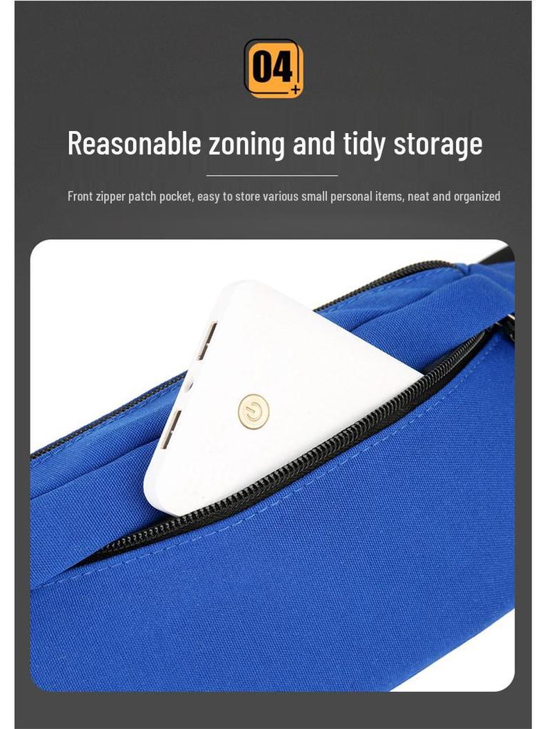 Unisex Solid Color Crossbody Chest Bag: Stylish, Versatile, Lightweight, Casual, and Ideal for Outdoor Sports.