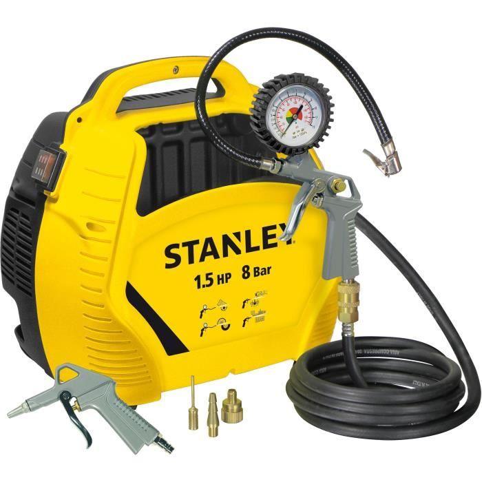 Stanley Air Kit tankless air compressor - 1.5 hp - ultra-compact - portable