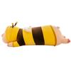 New Cute Bee Pig Doll Long Pillow Doll Doll Sofa Cushion Gift Video Game City Gift