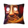 Tung Tung Tung Sahur Meme Italian Brainrot Față de Pernă Imprimată Poliester Husa Pernă Decorativă Husa Pernă Canapea