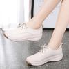 Women's Footwear Leather Driving Comfort Women’s Wedge Sneakers Casual Nurse Loafers for Girls Walking Minimalist Summer Maternity Shoes for Women