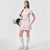 Fila Serie de Golf Simple Color Sólido Cómodo Ajuste Delgado Manga Corta Camisa Polo Mujer Camisas Polo Rosa A11W525125F-PK