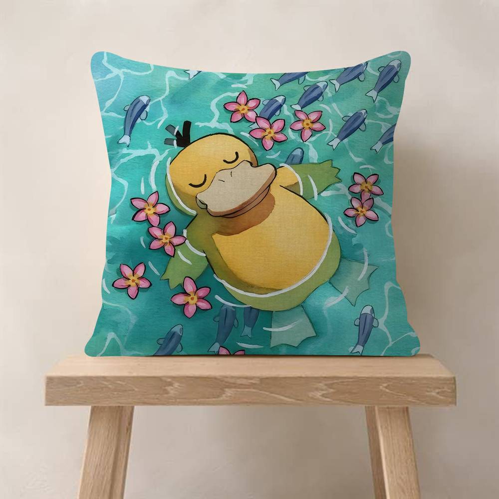 

pc PPsyducksGGengars Personalized Pillow Cover Kids Bedroom Wild Party Decor Pillowcase Kid Birthday Shower Gift 30x30 cm