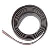 2M Wood Floor Transition Strip Edge Closing Strip Floor Seam PVC Wear-Resistant Soft Plastic Flat Buckle Edge Pressing Threshold