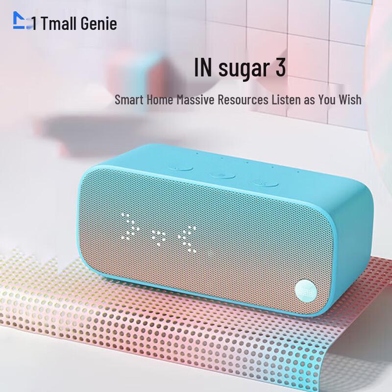 

Tmall Genie IN Sugar 3 Smart Speaker CN plug (adapter included)