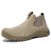 Labor Insurance Shoes Anti-smashing and Anti-piercing Cowhide Electric Welding Shoes Steel Head Non-slip Work Shoes Four Seasons